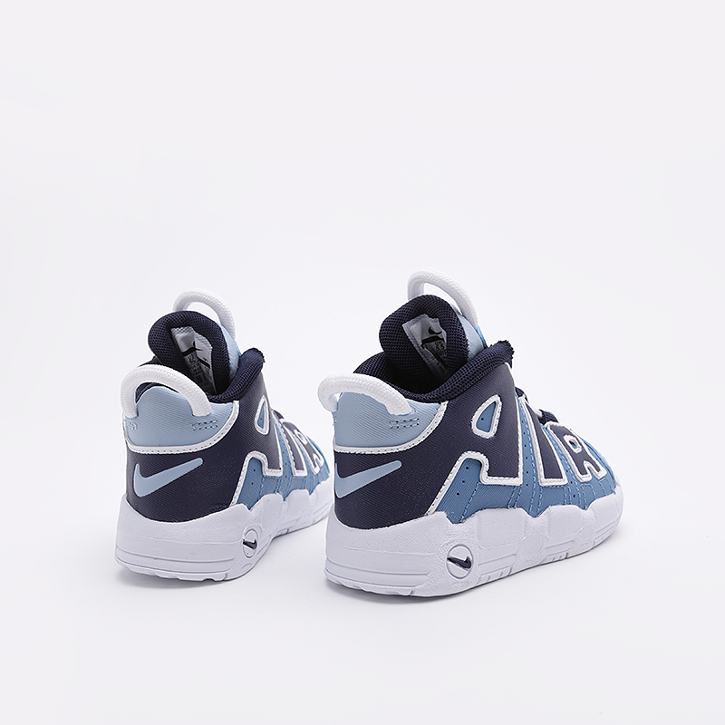 детские синие кроссовки Nike Air More Uptempo TD CK0825-404 - цена, описание, фото 4